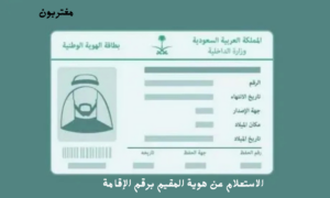 الاستعلام عن هوية المقيم برقم الإقامة في السعودية